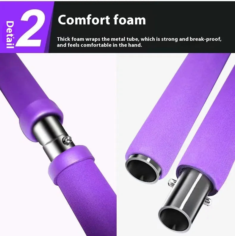 Colour options for a multifunctional adjustable fitness pulling rope on a gym mat.