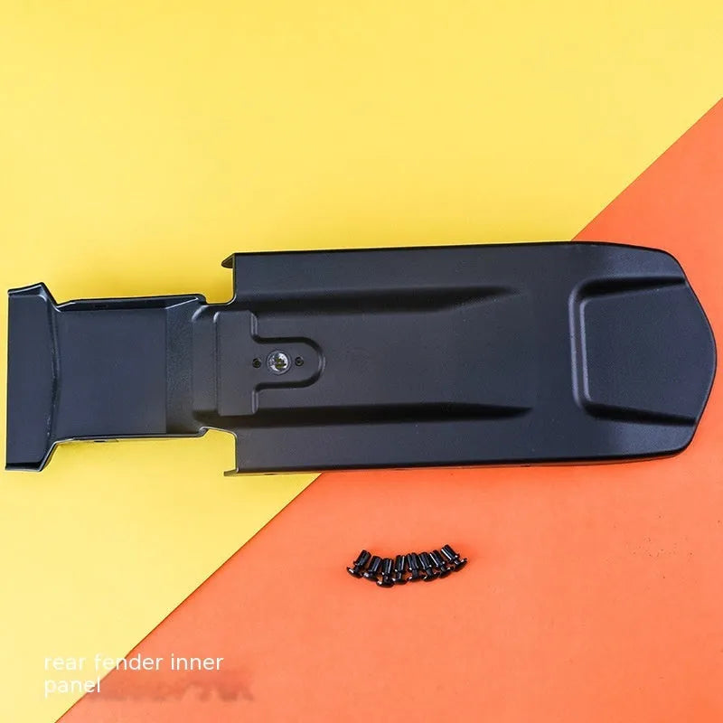 Carbon fibre tail mudguard for Light Bee electric off-road bicycle with lengthened rear fender