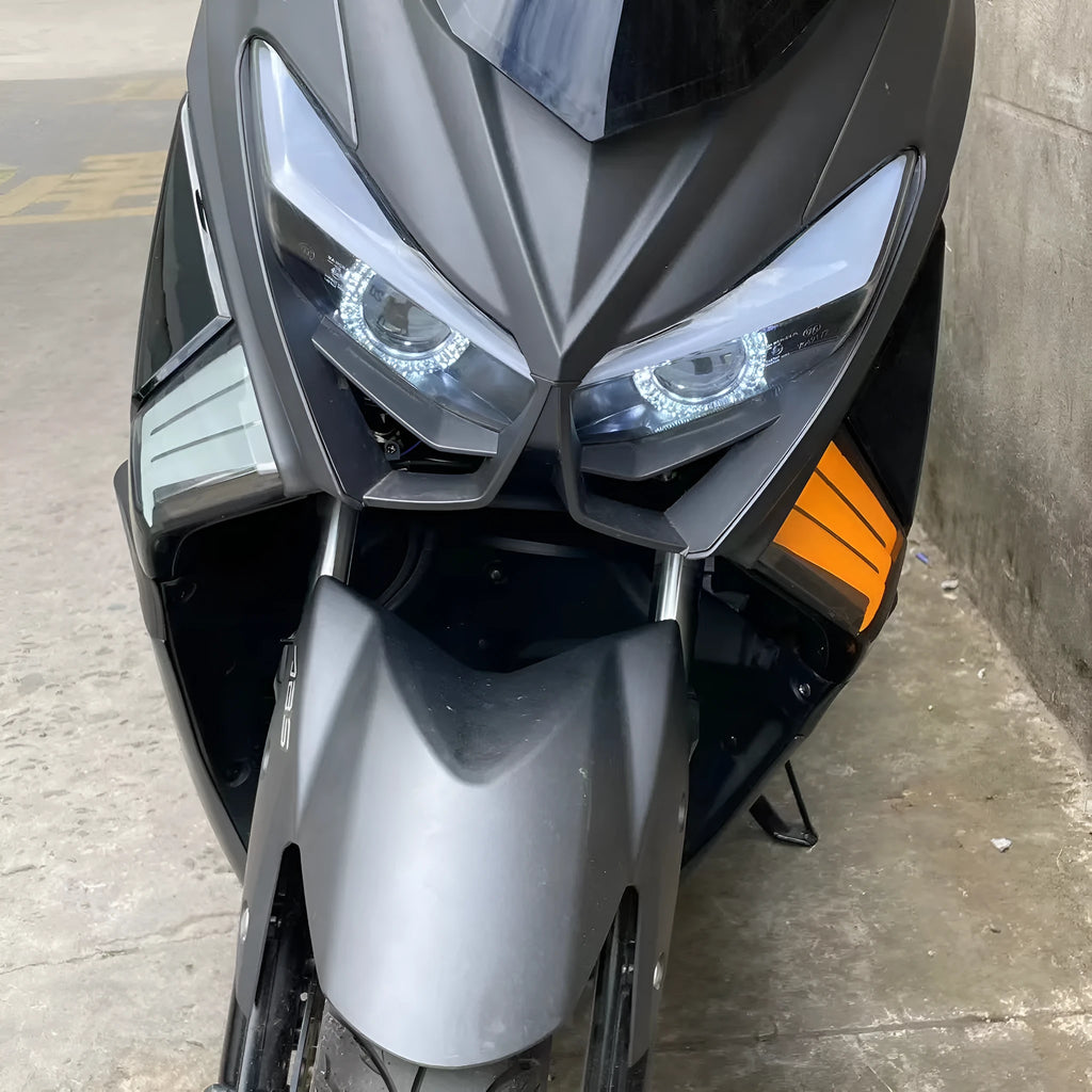 Two yellow LED cornering lamp bulbs for Tianying ts150 motorcycle turn signal replacement