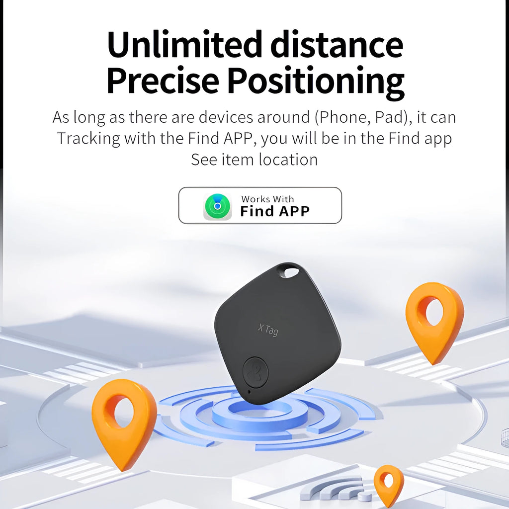 Diamond Global Bluetooth anti-lost alarm locator in five colours attached to a key ring.