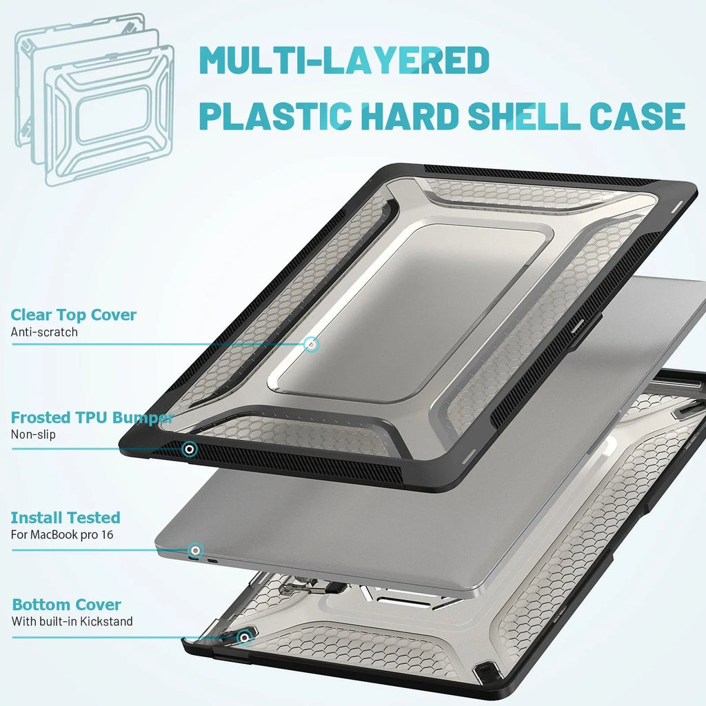 Protective laptop sleeve for MacBook Air and Pro models in four colour options