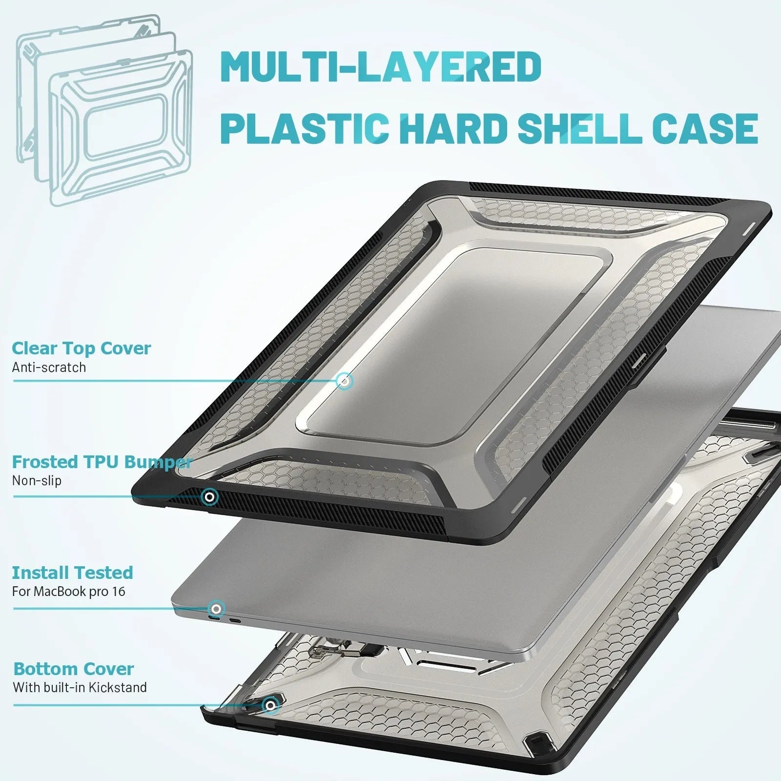 Protective laptop sleeve for MacBook Air and Pro models in four colour options