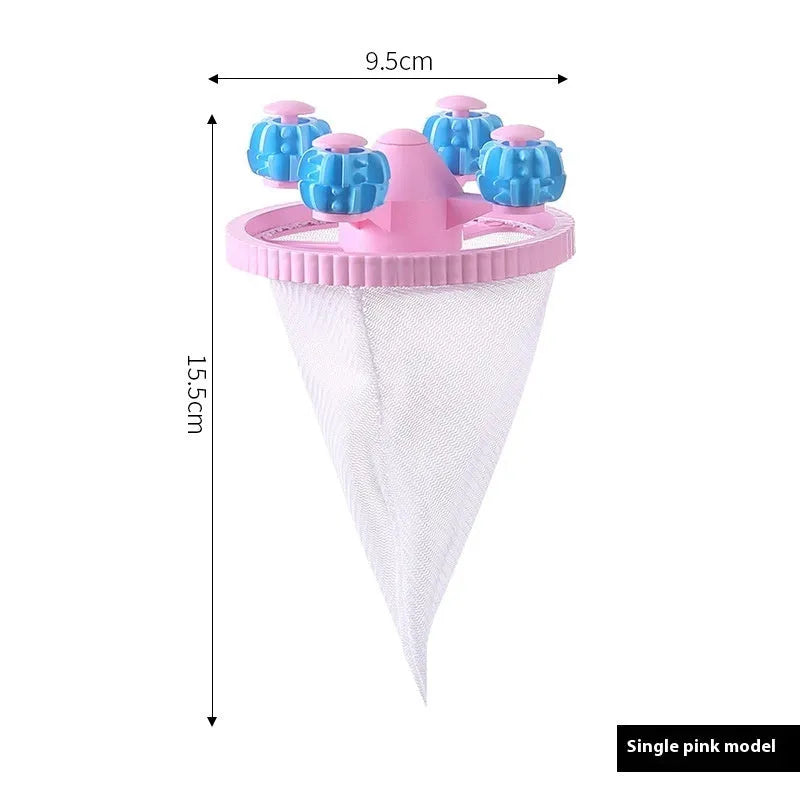 Universal washing machine filter screen hair removal gadget in modern simplicity style