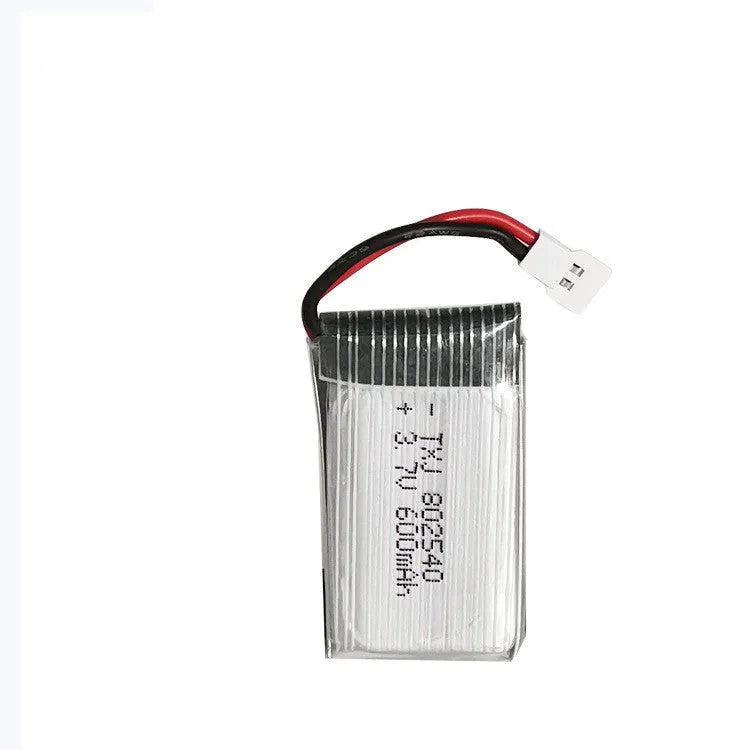 37V 600mAh polymer lithium ion UAV battery with small white head plug
