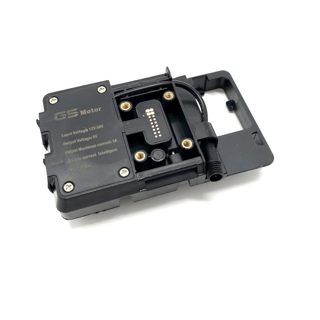 Black ABS plastic phone navigation bracket for BMW R1200GS R1250GS motorcycle