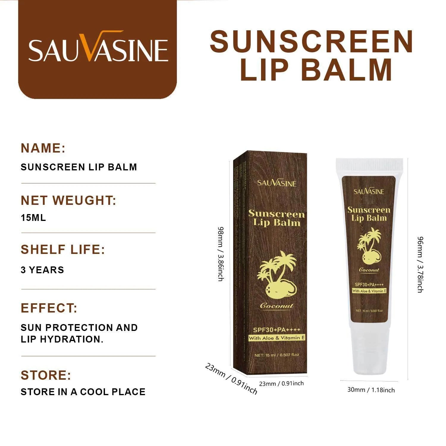50ml protective lip moisturising cream in lipstick format with SWX-A389 formulation