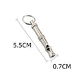 Metallic brass adjustable ultrasonic dog whistle for training and barking control