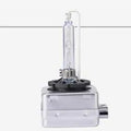 Xenon car headlight bulb and lens assembly in aluminium shell for D1S or D1R fitment.