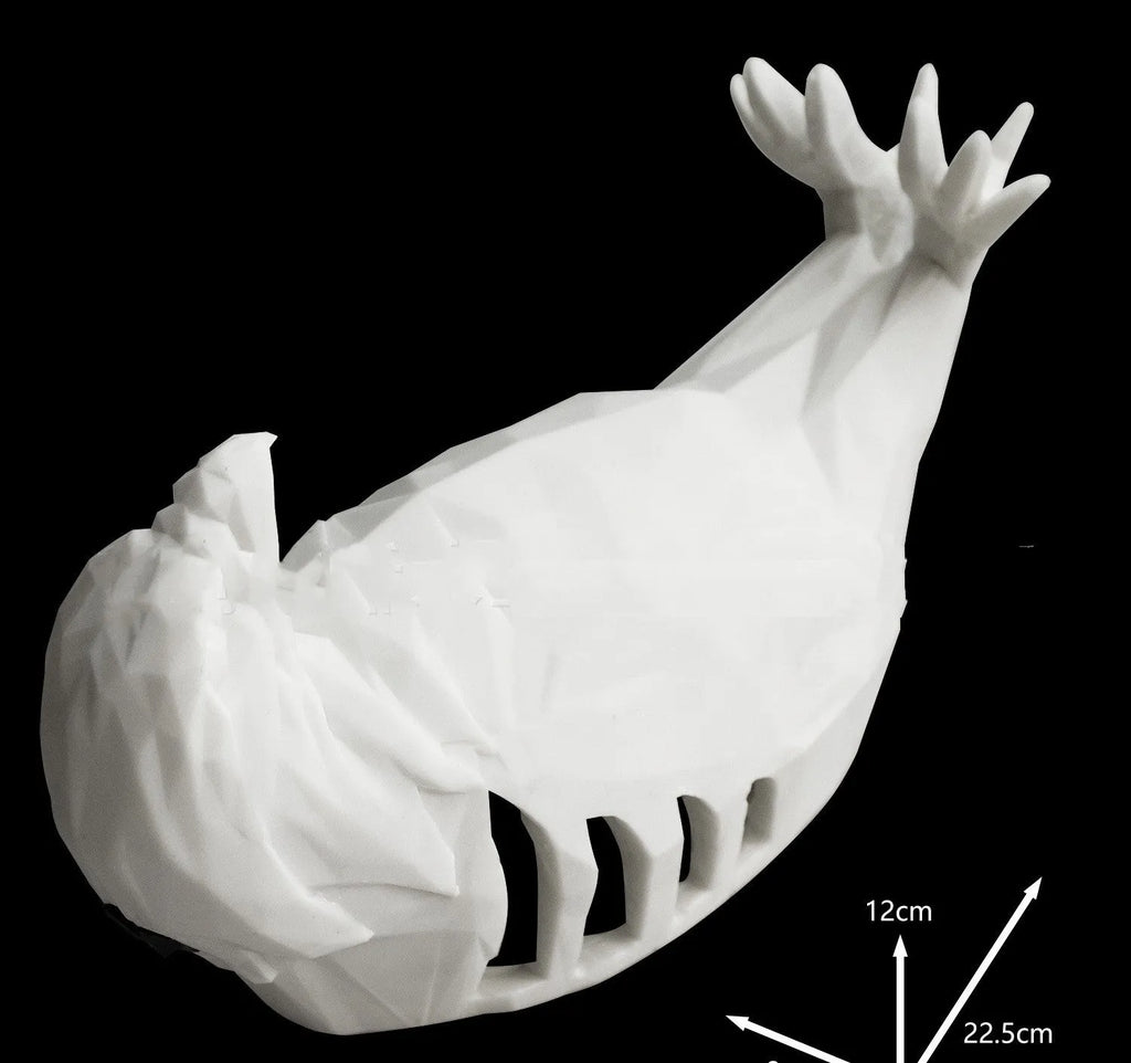 Eagle shape 3D printed wall lamp creating shadow art lighting for home decor