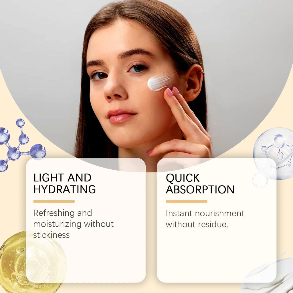 50g tube of mild moisturising protective cream with hyaluronic acid and titanium dioxide