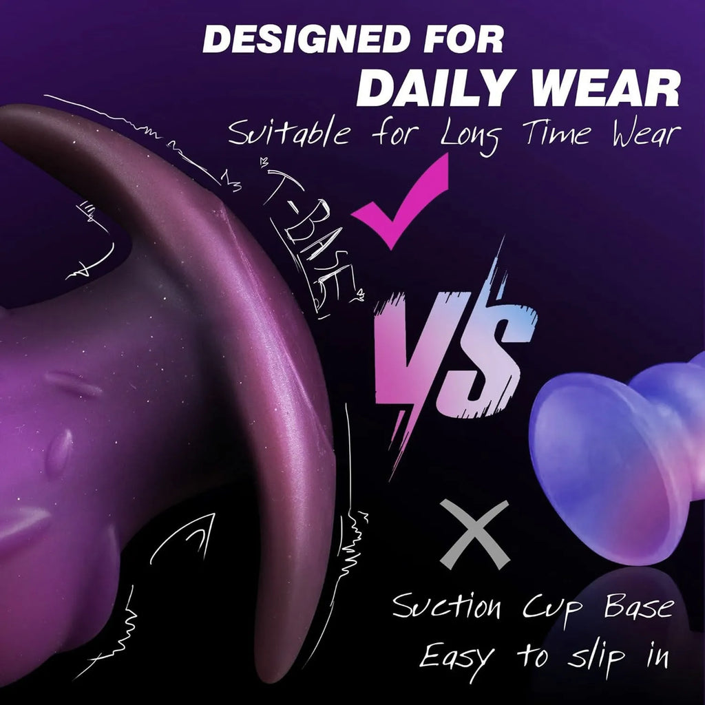 Liquid silicone adult masturbator in black, gold, or purple colour with S, M, L, XL size options