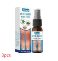 30ml herbal body care spray bottle with botanical extracts and menthol