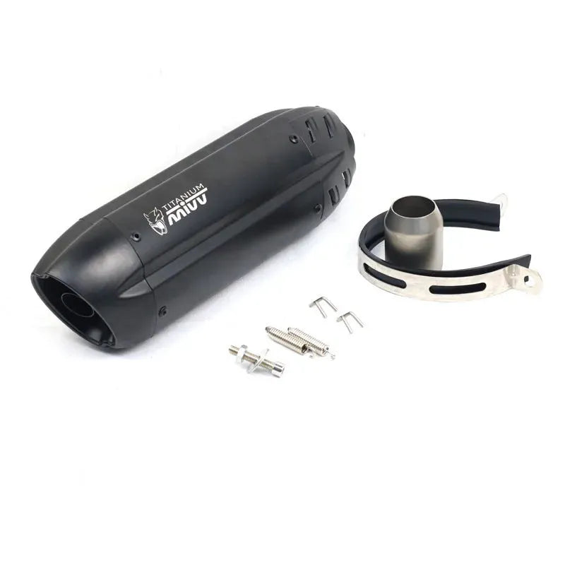 Stainless steel small hexagonal motorcycle exhaust pipe modification with 51mm connection