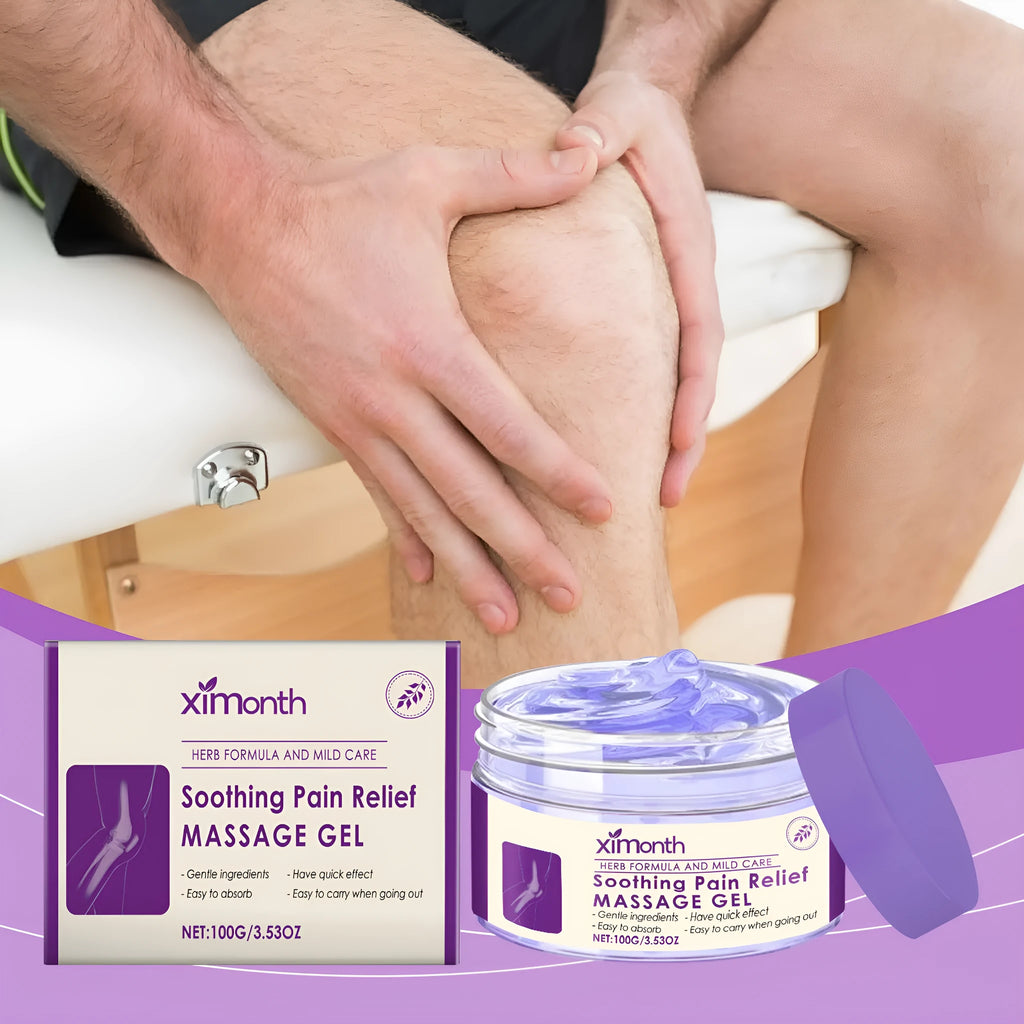 100g tube of body massage gel for joints, knees and elbows care