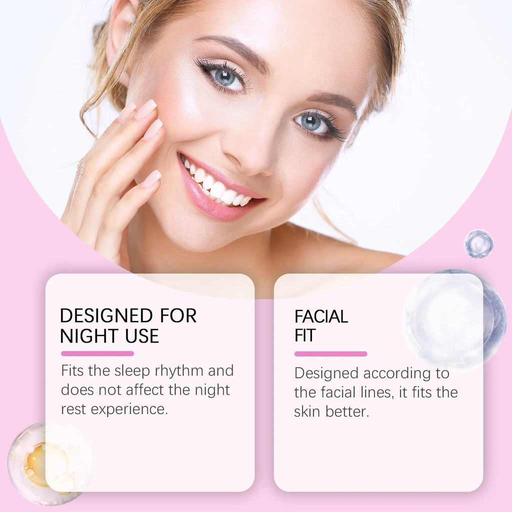 Pack of 144 clear hydrogel facial patches for fine lines on eyes and forehead.