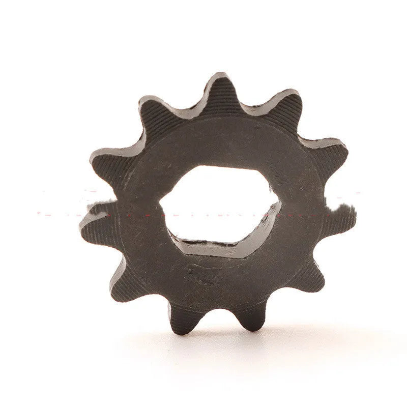 Cast iron motorcycle sprocket with 11 teeth for 25hT8F chain reduction systems