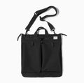 Marden Tooling canvas crossbody bag in military green with laptop compartment showing retro styling
