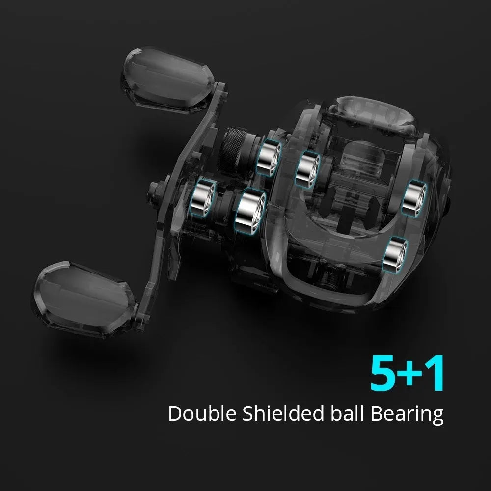 Drip wheel lure fishing rod rocking wheel line fishing reel for rock fishing with left or right hand wheel option