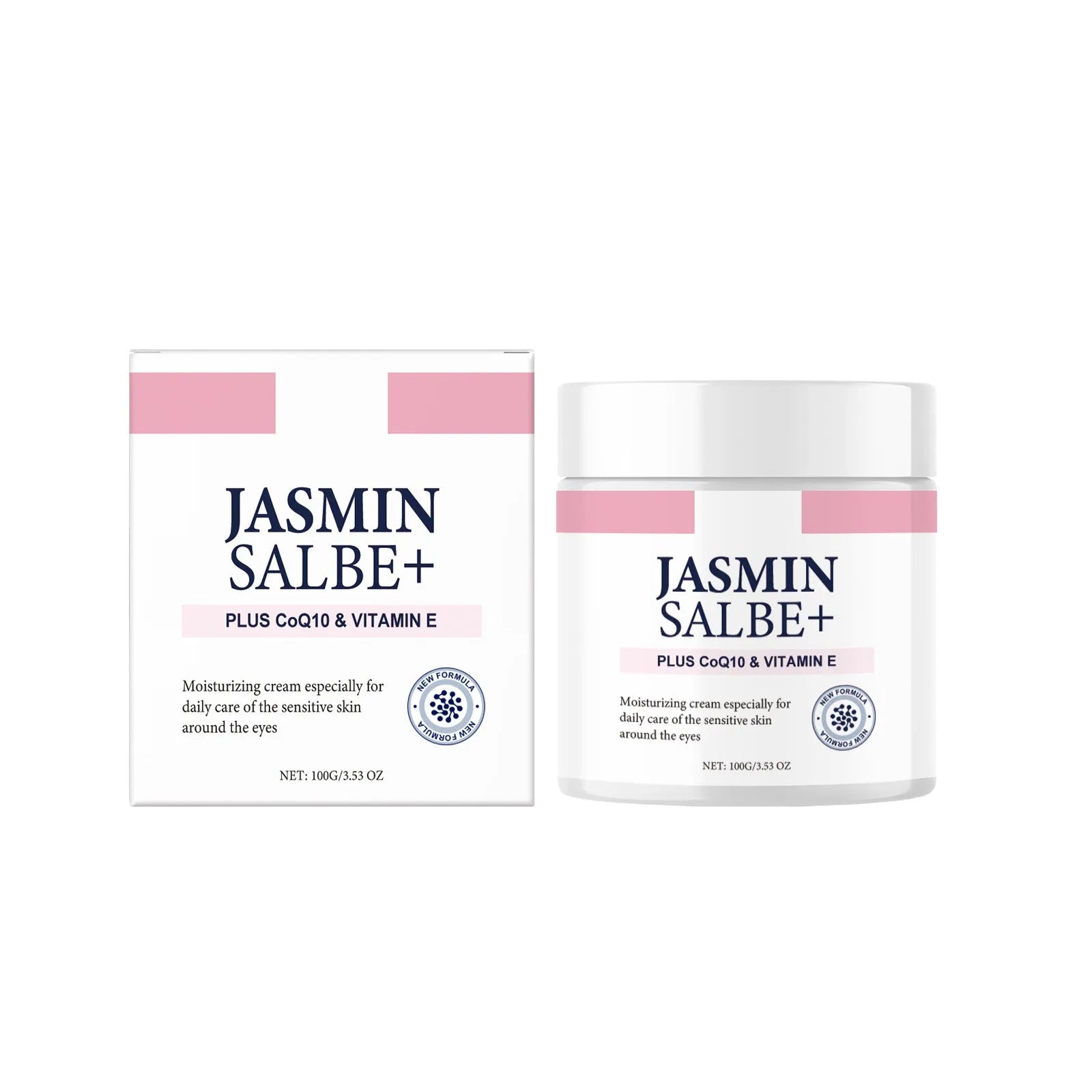 Jar of Collagen Light Wrinkle Eye Cream, 100g size, for reducing fine lines.