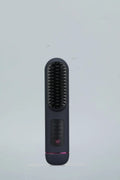 Portable charging negative ion straight hair comb in blue, grey or white.