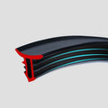 1.6 metre silicone dashboard seal strip for Mitsubishi Outlander centre console installation