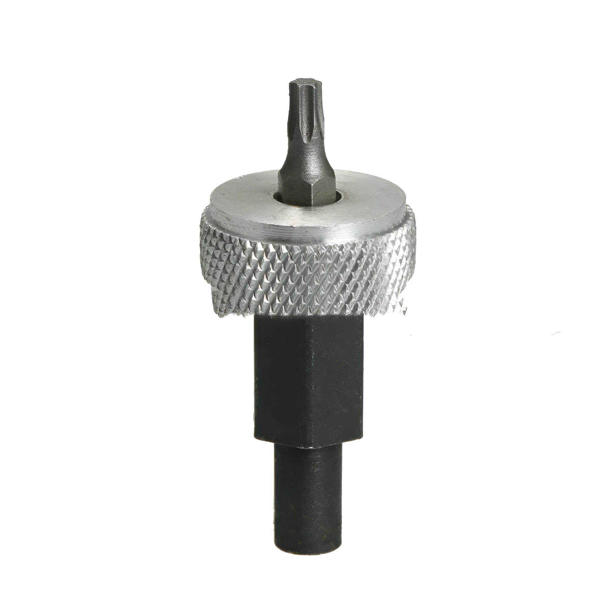 Ignition module wrench tool for automotive distributor blocks with knurled aluminium knobs