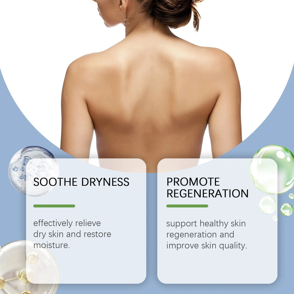 20g tube of Body Neck Care Cream with mint leaf and tea tree oil for daily use.