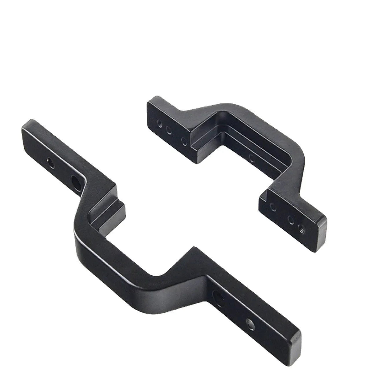 Black trailer hook lamp holder bracket for off-road vehicle modifications