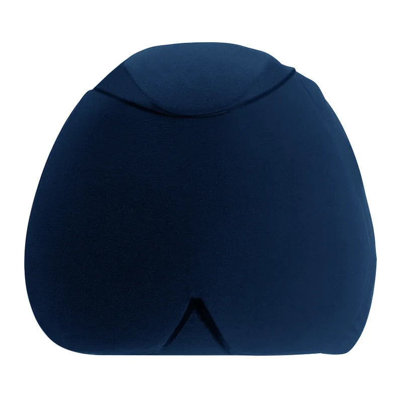 Solid colour fully enclosed cold compress cap in black, pink, or dark blue