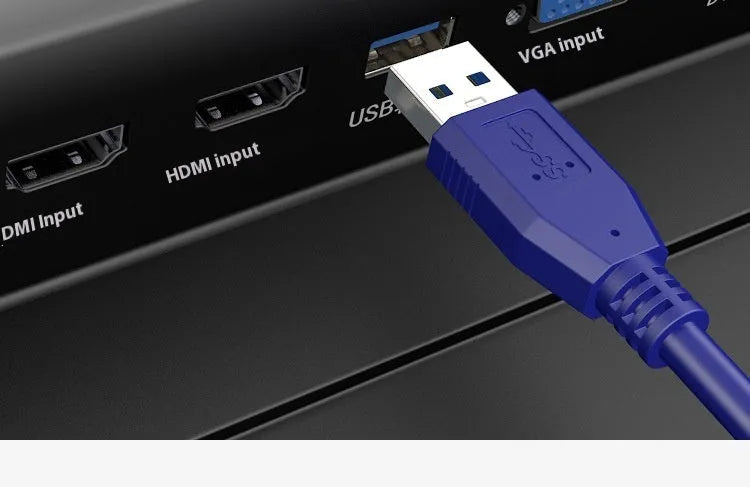 USB 3.0 data cable with nickel-plated connectors for mobile hard disk boxes