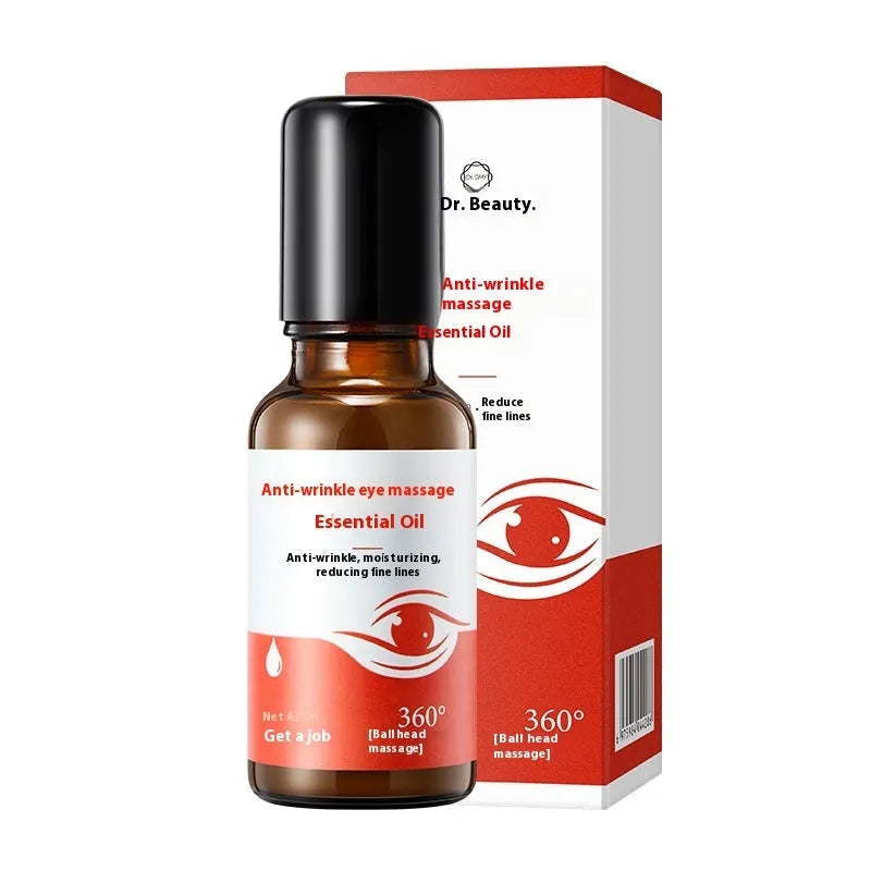 Red packaging eye anti-wrinkle massage essence oil 20g for hydration and moisturising