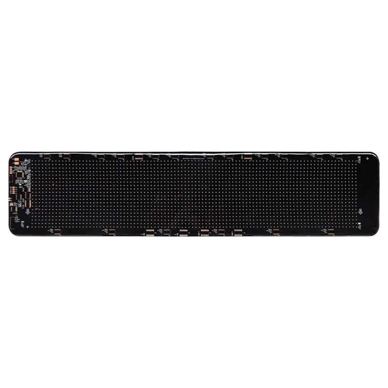 LED smart bumper sticker with 110x492mm screen for mobile phone message control