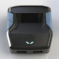 Black plastic wired wireless controller converter adapter for gaming