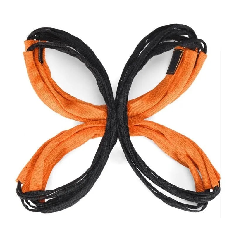 Plastic butterfly ladder children's fitness equipment showing ladder and jump grid functions