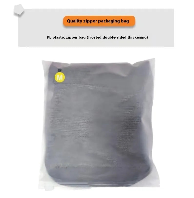 Heather grey dog anxiety vest in brocade cotton fabric on a medium-sized dog.