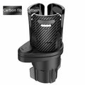 Second generation car cup holder modification in carbon fibre or matte finish