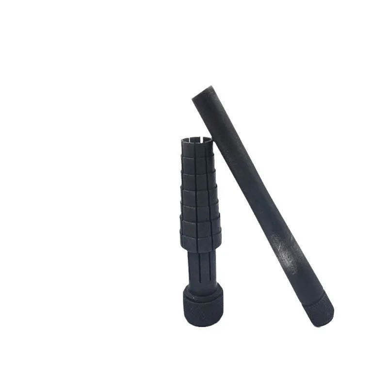 Black and silver ring expansion tool with base expander and rubber hammer for jewellery repair