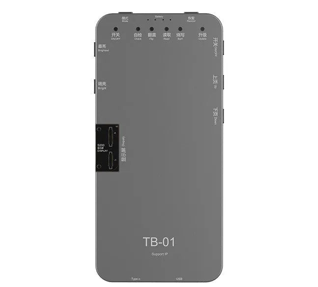 Mobile phone screen repair colour detector with ABS housing and connector options for multiple smartphone brands