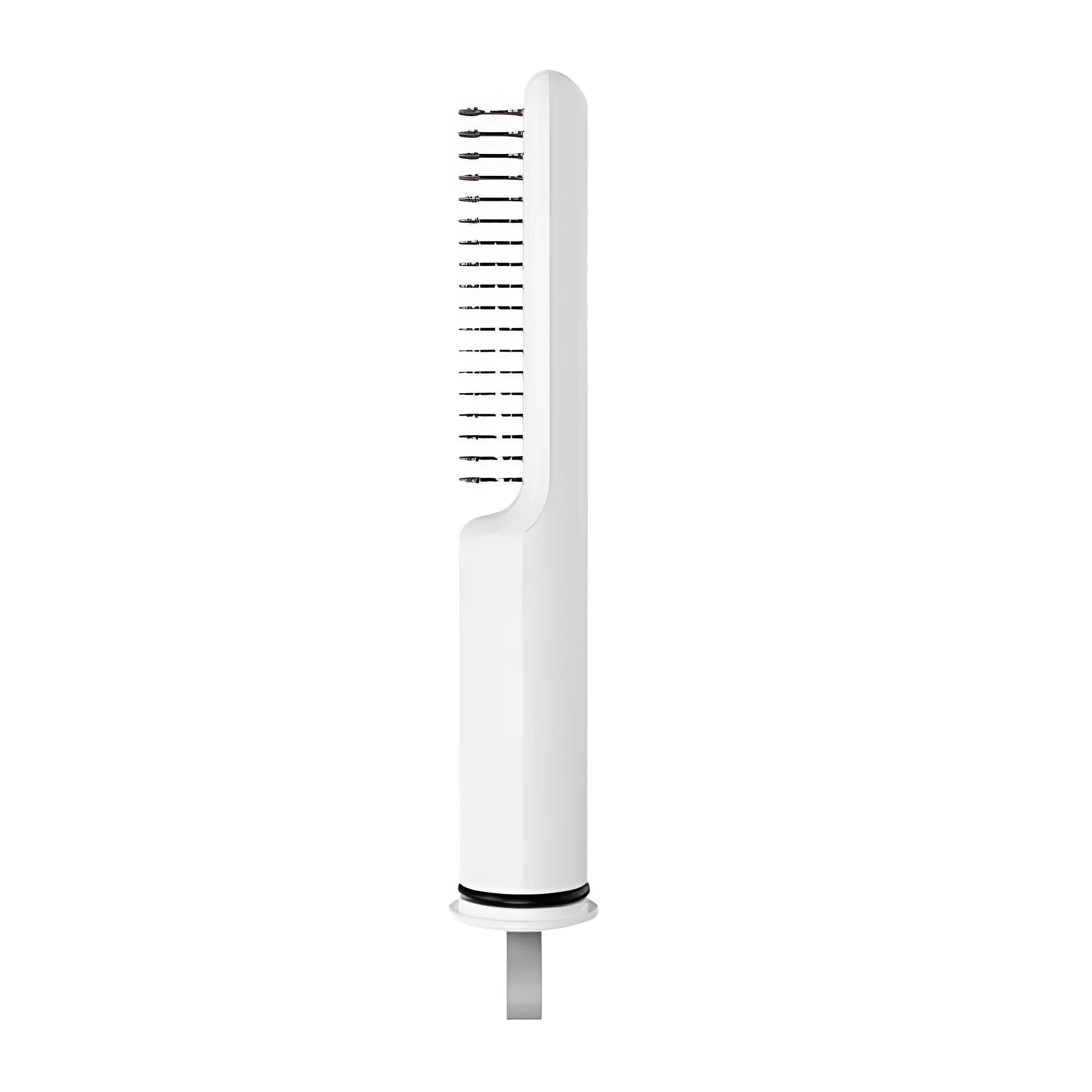 Stainless steel pet dematting comb with comfortable handle for removing knots from dogs' coats