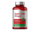 Apple cider vinegar dietary supplement capsules bottle containing 150 tablets