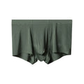 Seamless modal men's underwear in white, pink and green colours with mid waist design