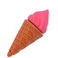 Pink mini ice cream topper USB flash drive on a white background.
