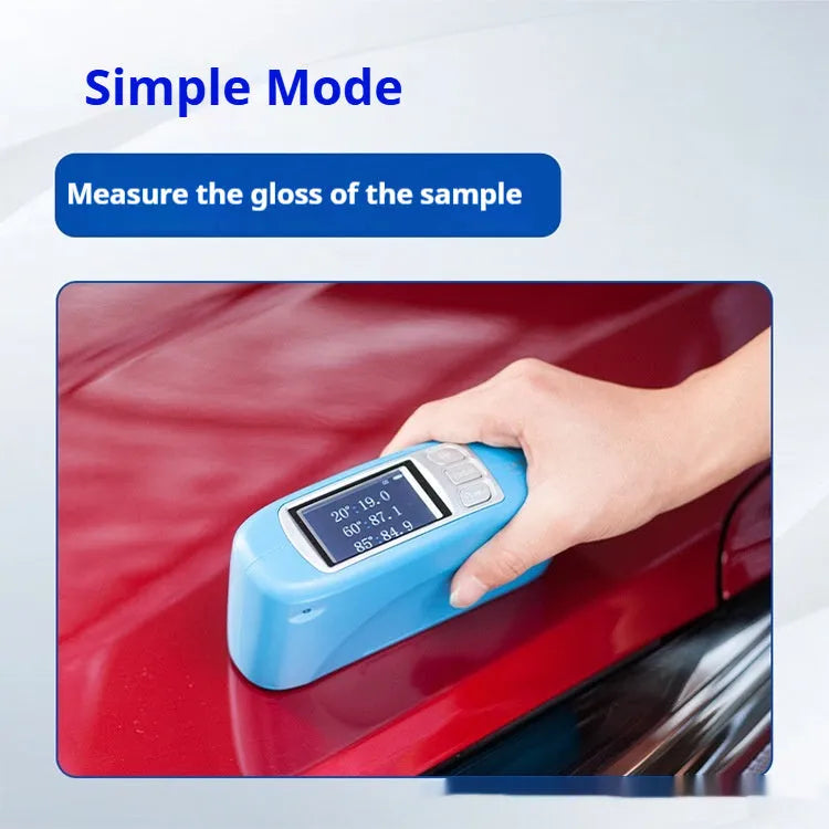 Ceramic brightness stone portable glossiness tester showing three model options