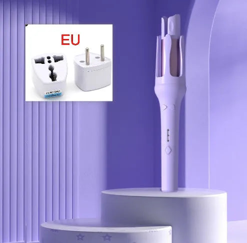 Automatic hair curler with 32mm barrel in multiple colour options including white and Chigo variants