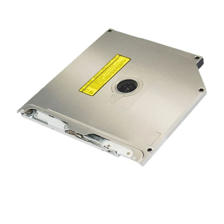 Silver Apple MacBook Pro 13 optical drive with slim 9.5mm profile and SATA interface