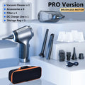 Handheld cordless vacuum cleaner with brushless motor for car and home cleaning