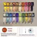Traditional Chinese painting watercolour set showing tubes of pearlescent mineral colours including red, white, and gold 5ml tubes.