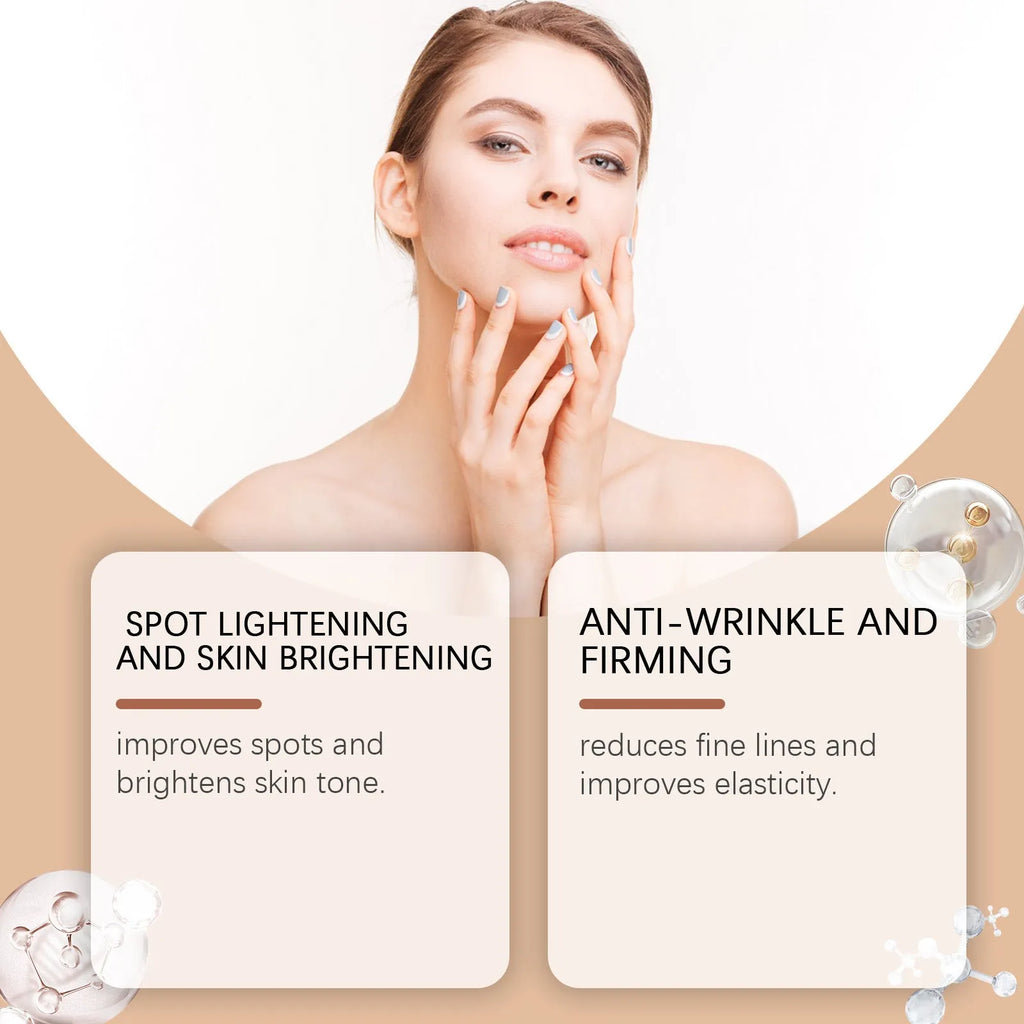 Single sachet of 30g fading wrinkle compact and delicate skin care facial mask