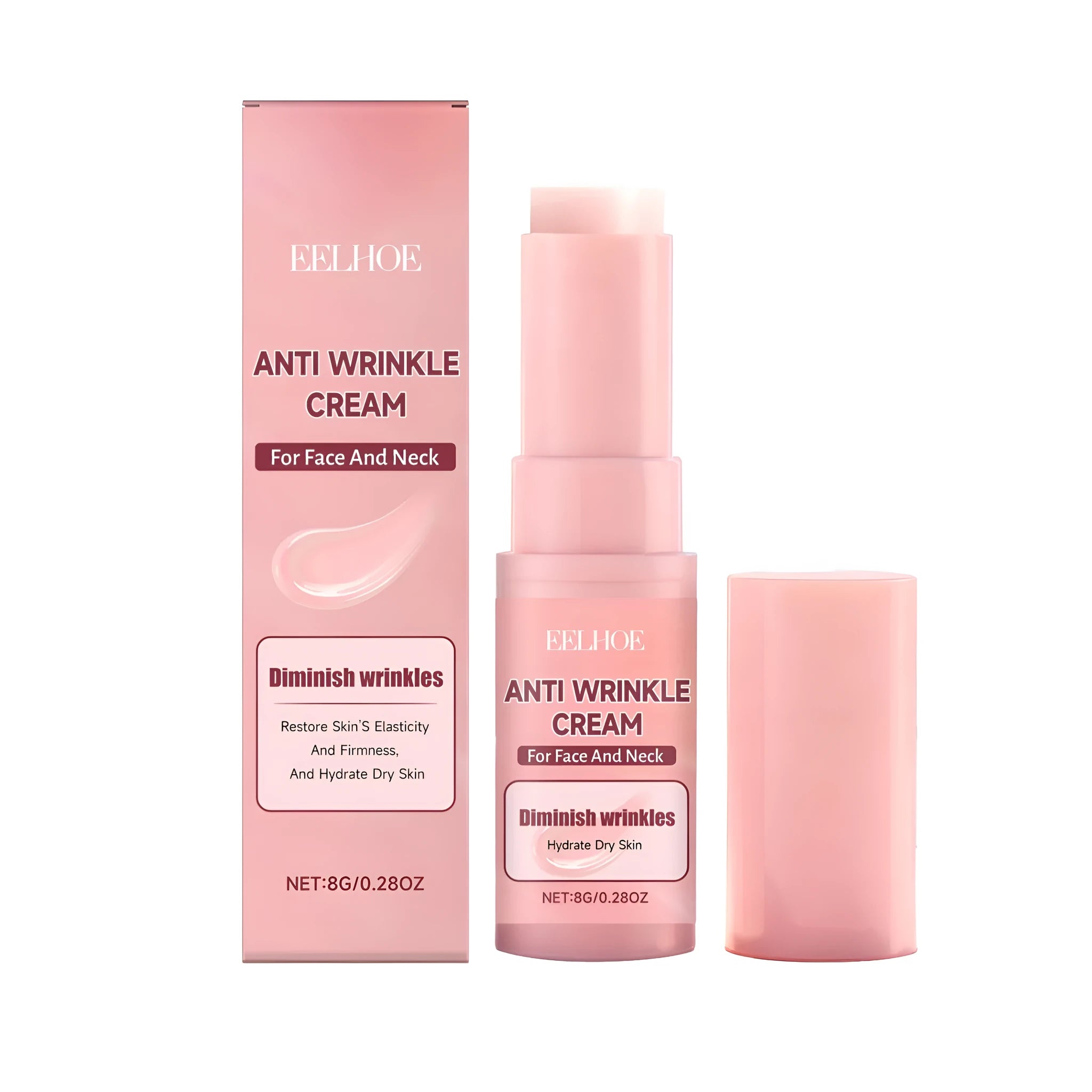 Compact Rejuvenating Paste Stick 8g with collagen and natural oils for facial moisturising
