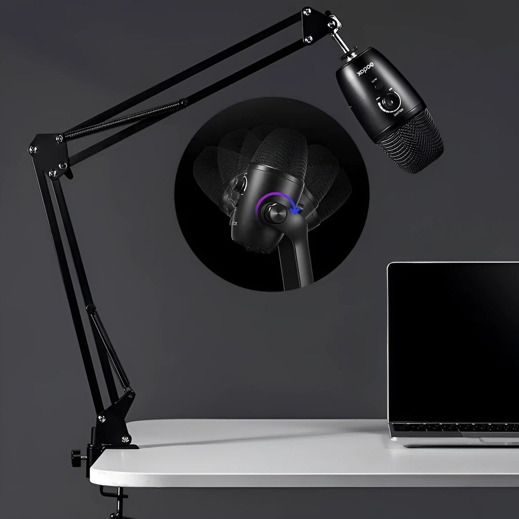 God Cow UMIC82 wireless karaoke microphone with noise-cancelling for mobile phone and computer use